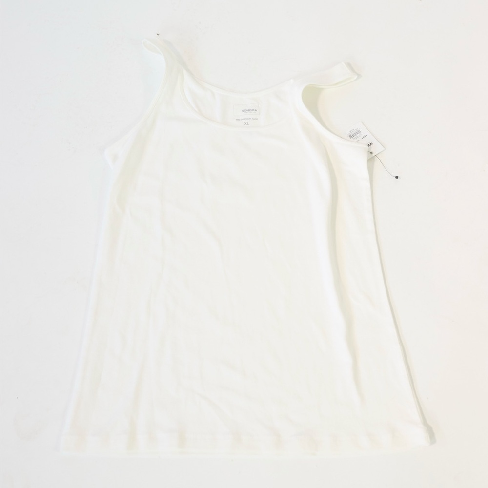H&M Classic White Tank Top